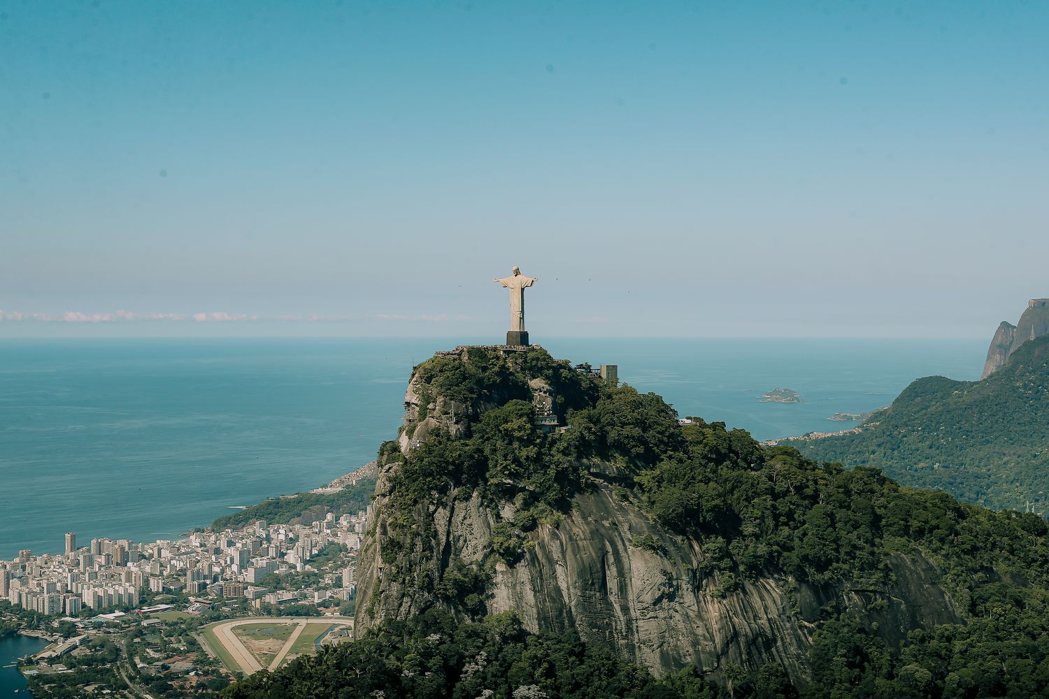 Cristo Redentor aéreo
