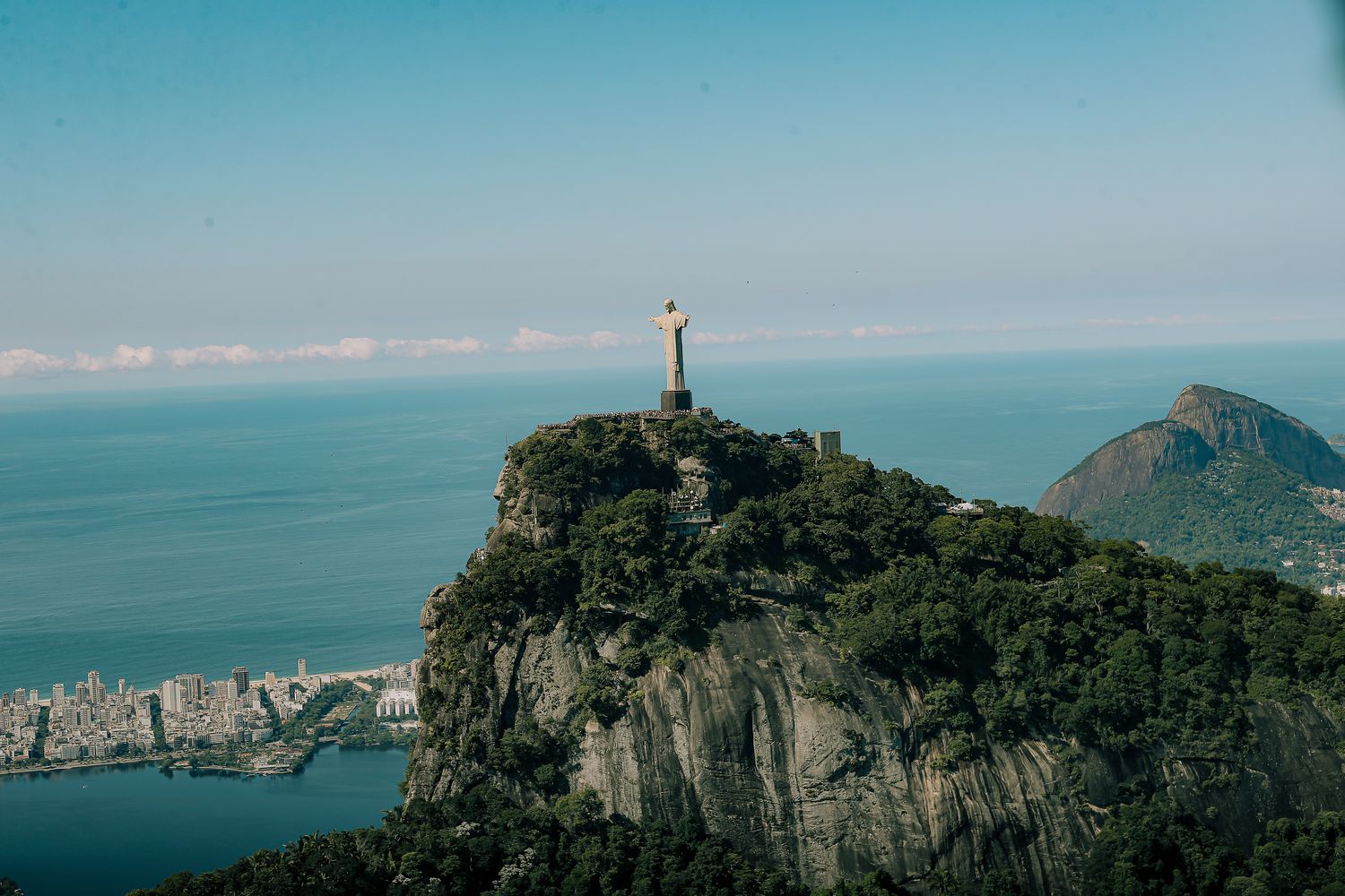 Cristo Redentor de perto