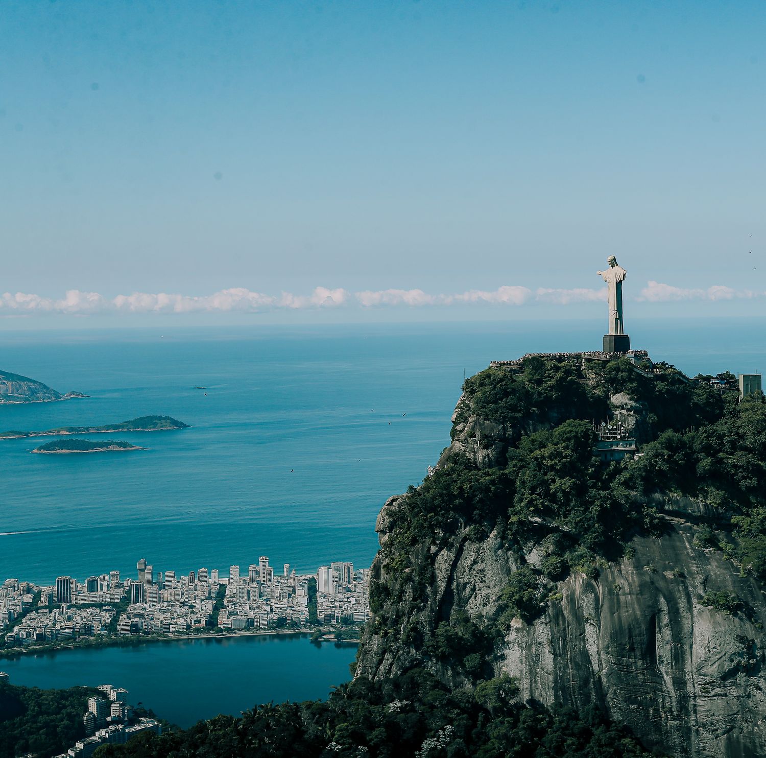 Cristo e a Lagoa